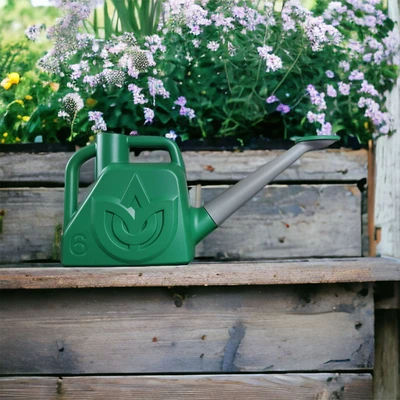 Gambar Krisbow Penyiram Tanaman Square 6 Liter - Hijau Tua