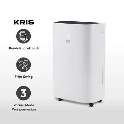 Gambar Krisbow Sync 50 Ltr Smart Dehumidifier - Putih