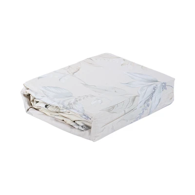 Gambar Sleeplite 160x200 cm Set 5 Pcs Seprai Queen Katun Flower - Krem