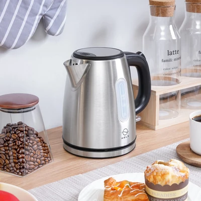 Gambar Kels Daxton Teko Listrik 1 Liter - Silver