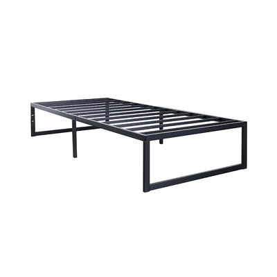 Gambar Informa 90x200x35 cm Nolan Dipan Tempat Tidur Metal - Hitam