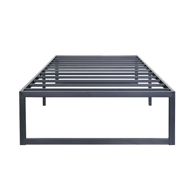Gambar Informa 90x200x35 cm Nolan Dipan Tempat Tidur Metal - Hitam