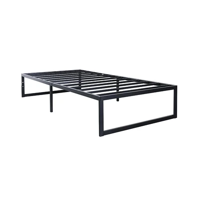 Gambar Informa 100x200x35 cm Nolan Dipan Tempat Tidur Metal - Hitam