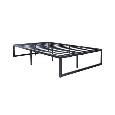 Gambar Informa Nolan Dipan Tempat Tidur Metal 120x200x35 cm - Hitam