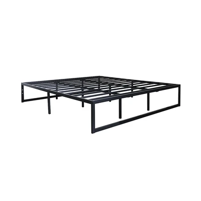 Gambar Informa 180x200x35 cm Nolan Dipan Tempat Tidur Metal - Hitam
