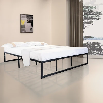 Gambar Informa 180x200x35 cm Nolan Dipan Tempat Tidur Metal - Hitam