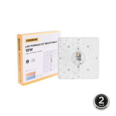 Gambar Krisbow Lampu LED Module 18 Watt CCT Selectable Square