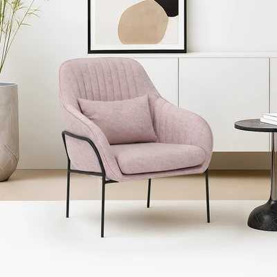 Gambar Informa Yore Kursi Lounge Fabric - Pink