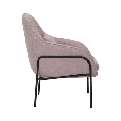 Gambar Informa Yore Kursi Lounge Fabric - Pink