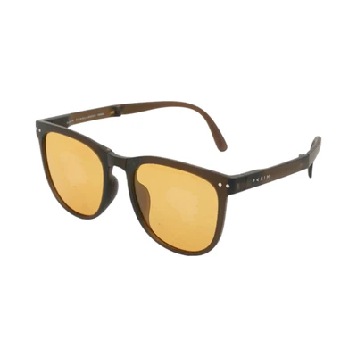 Gambar Parim Eyewear Kacamata Sunglasses Lipat Wide Ultem - Cokelat