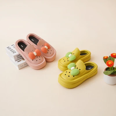 Gambar Ataru Ukuran 37/38 Sandal Wanita Loafers Ribbon - Kuning