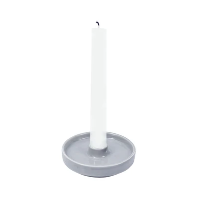 Gambar Arthome Tempat Lilin Stick Keramik Mb69-Hn-C-17 - Abu-Abu