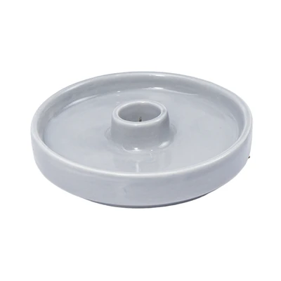 Gambar Arthome Tempat Lilin Stick Keramik Mb69-Hn-C-17 - Abu-Abu