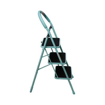 Gambar Fixsteps Tangga Lipat Aluminium Stool 3 Step - Biru