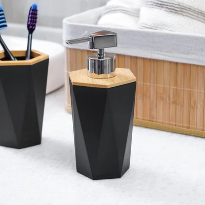 Gambar Informa Maven Set 4 Pcs Aksesoris Kamar Mandi - Hitam