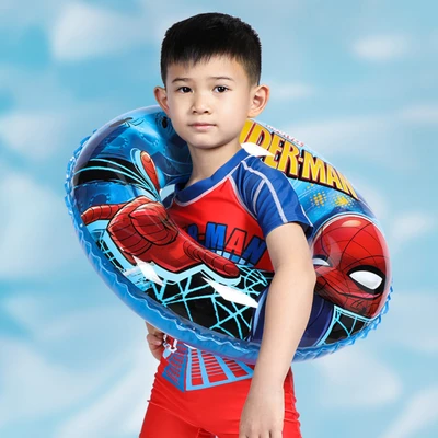 Gambar Marvel 60 cm Ban Renang Anak Spiderman - Biru/Merah