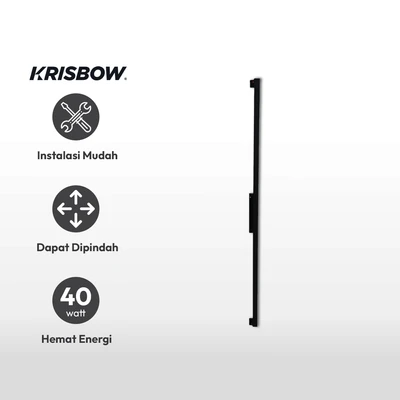 Gambar Krisbow Lampu Sorot LED Magnetic Linear Bar 40 Watt Warm White