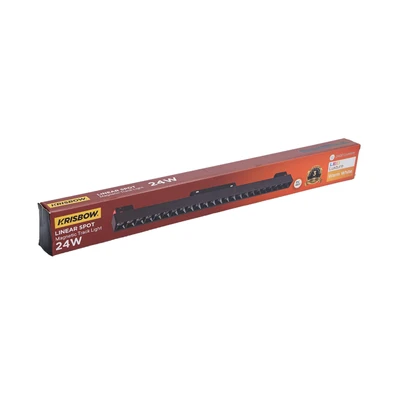 Gambar Krisbow Lampu Sorot LED Magnetic Linear Spot 24 Watt Warm White