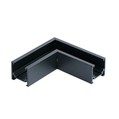 Gambar Krisbow Part Konektor Rel Lampu Sorot L - Hitam
