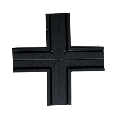 Gambar Krisbow Part Konektor Rel Lampu Sorot X High - Hitam