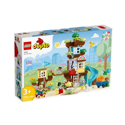 Gambar LEGO Duplo 3 in 1 Tree House Set 126 pcs 10993 - Mix