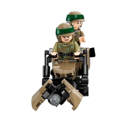 Gambar LEGO Star Wars Endor Speeder Chase Diorama 75353