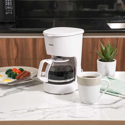 Gambar Kris 600 Ml Drip Coffee Maker 5 Cup - Putih