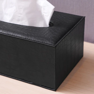 Gambar Stora Kotak Tisu Crocrodile - Hitam