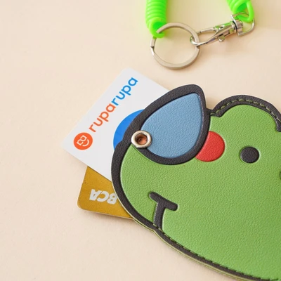 Gambar Ataru Holder Id Card Rhino PU - Hijau