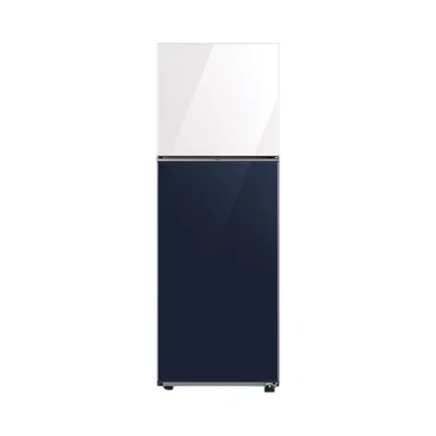 Gambar Samsung Kulkas 2 Pintu 348 Liter RT35CB56408ASE - Putih/Biru Navy