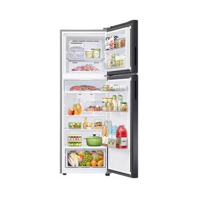 Gambar Samsung Kulkas 2 Pintu 348 Liter RT35CB56408ASE - Putih/Biru Navy