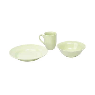 Gambar Delicia Farbe Perlengkapan Makan Set 3 pcs - Hijau Mint