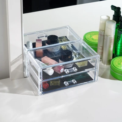 Gambar Stora Organizer Kosmetik 2 Tingkat