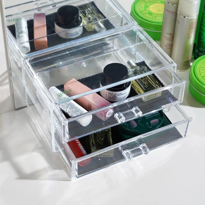 Gambar Stora Organizer Kosmetik 2 Tingkat
