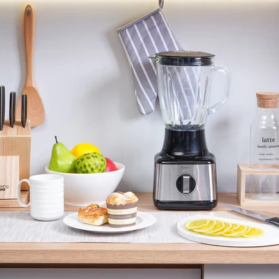 Gambar Kels Deon Blender 1.5 Liter 500 watt - Hitam/Silver