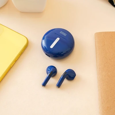 Gambar Ataru Wireless Earphone Tws Pjt-bep2095 - Biru