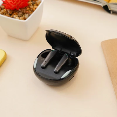 Gambar Ataru Wireless Earphone Tws Pjt-bep2141 - Hitam