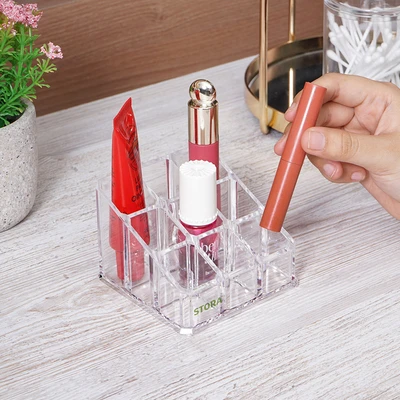 Gambar Stora Organizer Lipstick Dengan 9 Sekat