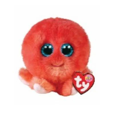 Gambar Ty Puffies Ball Boneka Sheldon Octopus - Pink