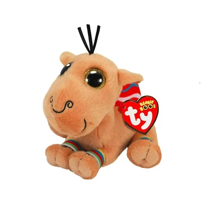 Gambar Ty Beanie Boos Boneka Jamal Camel Reguler - Cokelat