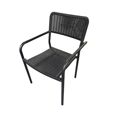 Gambar Soleil Grande Kursi Teras Rattan - Hitam