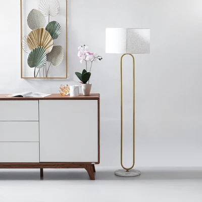 Gambar Informa Celtic Prime Lampu Lantai - Gold/Putih