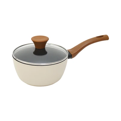 Gambar Flonal 16 Cm Botanica Panci Saucepan - Krem Beige