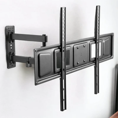 Gambar Krisbow Bracket Tv Dinding Fullmotion 32-70 Inci - Hitam