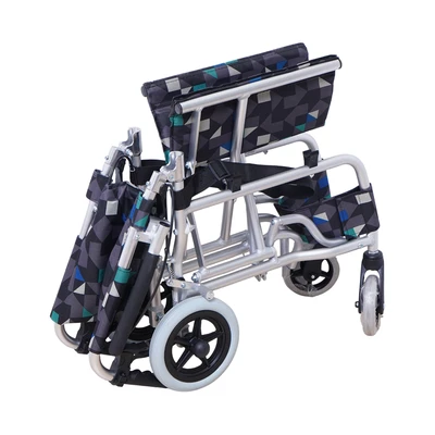 Gambar Galena 37 cm Kursi Roda Travel Manual - Mix