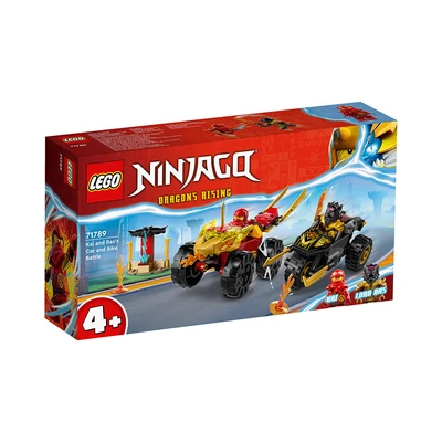 Gambar LEGO Ninjago Kai And Rass Car And Bike Battle Set 103 Pcs 71789 - Mix