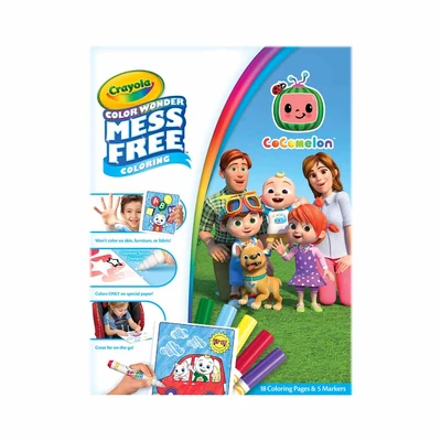 Gambar Crayola Wonder Mess Free Cocomelon Colorpage Marker 752788