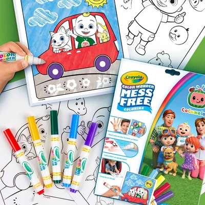 Gambar Crayola Wonder Mess Free Cocomelon Colorpage Marker 752788