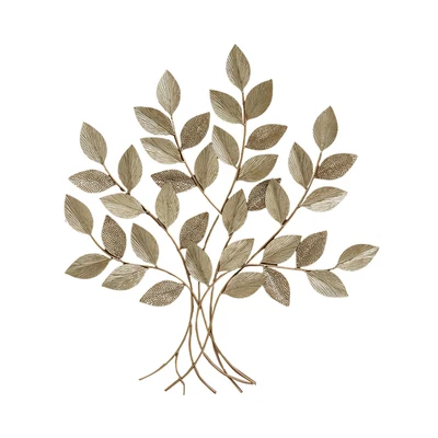 Gambar Informa Hiasan Dinding Multi Tree Besi 97.2x108.6 cm - Gold