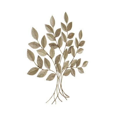Gambar Informa Hiasan Dinding Multi Tree Besi 97.2x108.6 cm - Gold